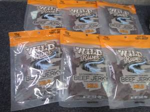 6- 3.5 oz pks Wild River Mild Beef ...