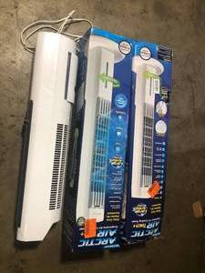 lot 13 image: Lot of 3 Artic Air Evaporative Air Conditioner  Customer Returns See Pictures