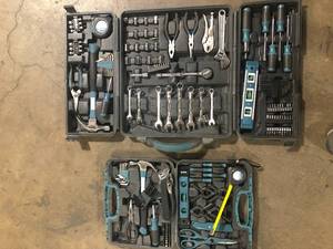 lot 25 image: Lot of 2 Assorted Tool Sets Customer Returns See Pictures