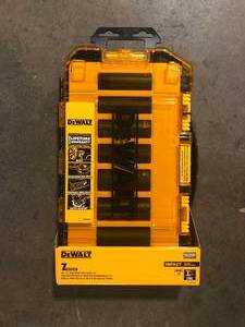 lot 27 image: DEWALT 12 in. Drive SAE Deep Impact Socket Set (7-Piece)   Customer Returns See Pictures