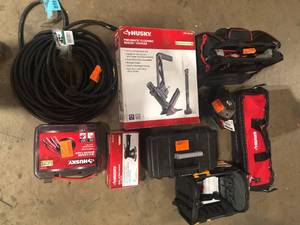 lot 42 image: Lot of Assorted Tools and Hardware Various Models and Conditions Customer Returns See Pictures