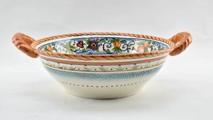 lot 223 image: Large Vintage Dario Farrucci Handcrafted Bowl