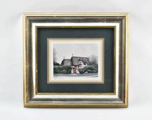 lot 335 image: Tom Caldwell Campden Cottage Print