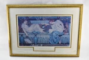lot 380 image: Lithograph of Sir Albert Moore Apples
