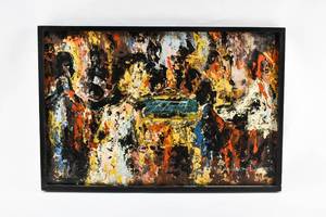 lot 33 image: Original Abstract Painting by Jack Lauder