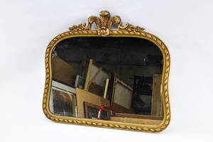 lot 52 image: Ornate Framed Wall Mirror