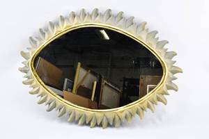 lot 55 image: Sunflower Wall Mirror