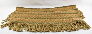 lot 398 image: Set of Four Gold-Tone Upholstery Skirts