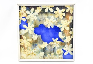 lot 31 image: Julie Rall Magnolia Oil Painting on Plexiglass