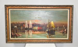 lot 20 image: Original Marine Painting by Gerold Eggert