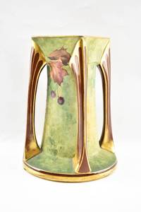 lot 248 image: Antique Royal Bonn Autumnal Ceramic Vase