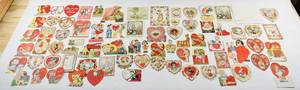 lot 338 image: Vintage Collection of Valentines