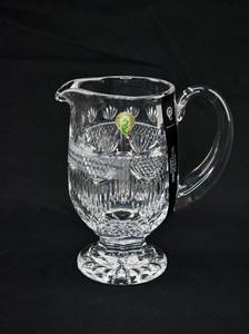 lot 142 image: NewLike New Christmas Pitcher by Waterford Crystal