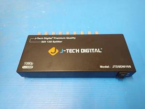 lot 21 image: J-Tech Digital&nbspJTDSDI0108 digital splitter  No cables