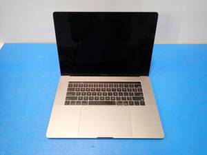lot 61 image: Apple&nbspMacBookPro14,3 A1707 MPTR2LLA &nbspINTEL(R) CORE(TM) I7-7700HQ CPU  2.80GHZ  16GB DDR4 SDRAM  251GB SSD  15.0 screen with 3360 x 2100 2K resolution  Includes IOS  No charger