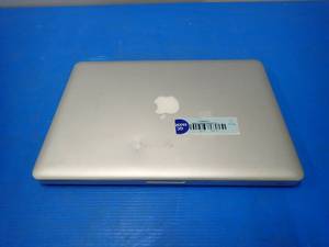 lot 72 image: Apple&nbspMacBookPro9,2 A1278 MD101LLA &nbspINTEL(R) CORE(TM) I5-3210M CPU  2.50GHZ  4GB DDR3 RAM  500GB SSD  13 screen with 1280 x 800 resolution  Includes IOS and charger 