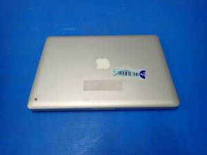 lot 73 image: Apple&nbspMacBookPro9,2 A1278 MD101LLA &nbspINTEL(R) CORE(TM) I5-3210M CPU  2.50GHZ  4GB DDR3 RAM  500GB SSD  13 screen with 1024 x 768 resolution  Includes IOS and charger