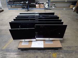 lot 75 image: Pallet of Apple All-In-One Pcs  15 computers in total (x11 A1419)(x1 A1418)(x3 A1314) 
