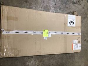 lot 8 image: Hampton Bay 4 ft. L x 25 in. D Finished Engineered Oak Butcher Block Countertop  Customer Returns See Pictures