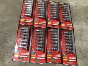 lot 41 image: Lot of Husky 38 in. Drive Metric Hex Bit Socket Set (7-Piece)  Customer Returns See Pictures