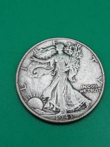 1943 Walking Liberty Silver Half Dollar