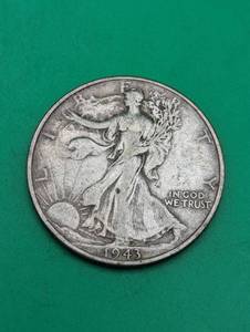 1943 Walking Liberty Silver Half Dollar