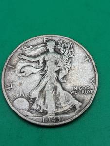 1943 Walking Liberty Silver Half Dollar