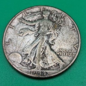 1944 Walking Liberty Silver Half Dollar