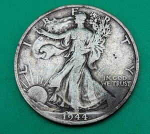 1944 Walking Liberty Silver Half Dollar