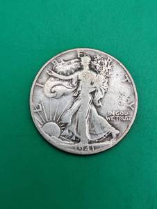 1941 Walking Liberty Silver Half Dollar