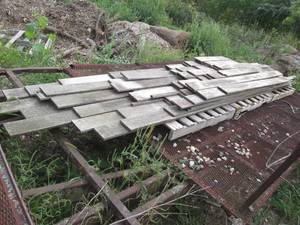 lot 199 image: Stack of IPE 1 x 6 extremely dense hard wood ...