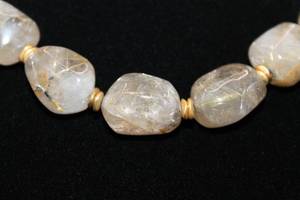 lot 55 image: Rutilated Quartz Necklace
