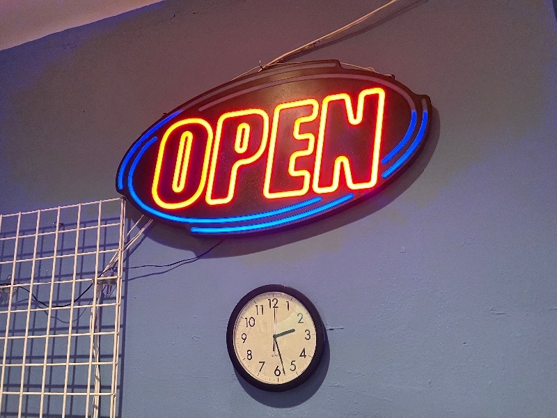VPC LED Open Sign for Sale in Minneapolis, MN | Online Auction | K-BID