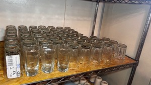lot 147 image: 52 Anchor Ribware paneled Glasses