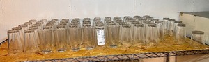 lot 86 image: 59 Libbey Duratuff Glassware