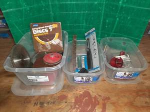 lot 135 image: Blades, Discs, Hole Saws
