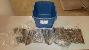 lot 97 image: Stainless Steel Flatware-Knives