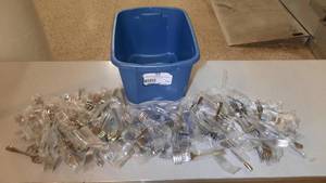 lot 105 image: Stainless Steel Flatware-Forks