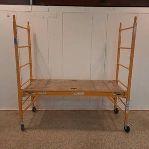 lot 23C image: IMS 6 Steel Rolling Utility Scaffold