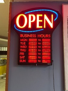 lot 45 image: NEWON LED Sign