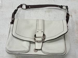 lot 983 image: Coach Womens Natural Soft Leather Handbag