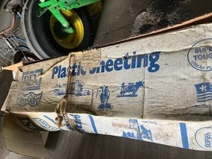 lot 54 image: Roll Of Plastic Sheeting