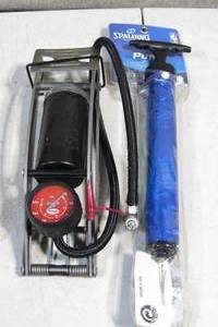 lot 34 image: Set of 2 Hand and Foot Pumps