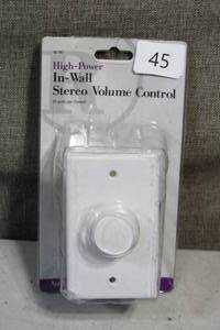 lot 45 image: High Power In-Wall Stereo Volume Control-50 watts Channel