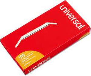 lot 53 image: Universal 1 in. Paper Fastener UNV81011-3 Boxes 100 Count Each