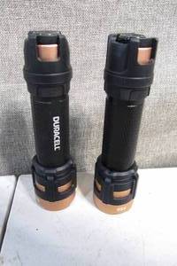 lot 82 image: Pair of 2-Duracell 550 LED Flashlights