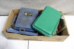 lot 95 image: Box-O-Bits, Drivers,and Testing Gages