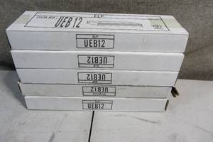 lot 116 image: Set of 5 Fluorescent Under Cabinet Lights ELP UEB12