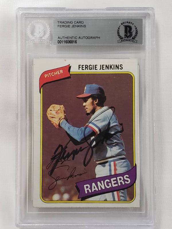 Top Fergie Jenkins Cards, Vintage, Rookies, Autographs