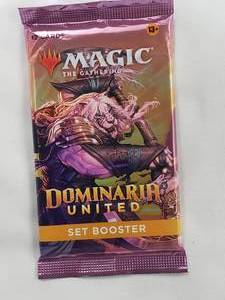 lot 50 image: Unopened Pack Magic the Gathering Dominaria United Set Booster